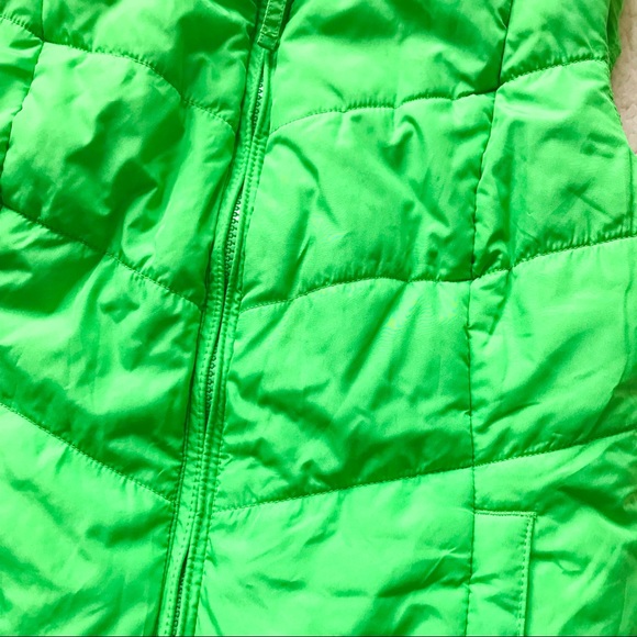 Green Puffer Vest - Picture 2 of 7